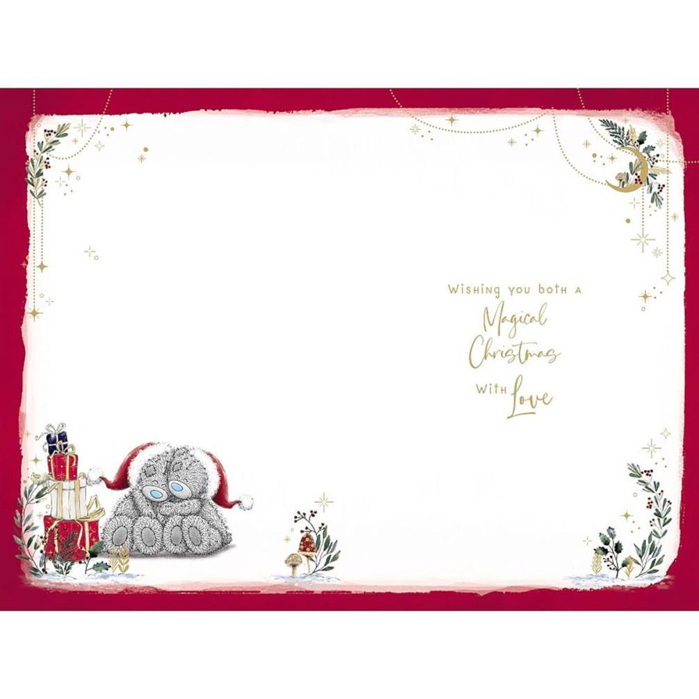 Wonderful Son & Partner Me to You Bear Christmas Card Extra Image 1